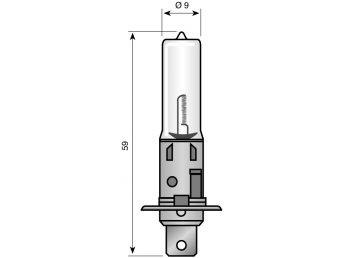 12V 100W 9x59mm