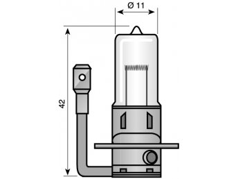 12V 100W 11x42mm